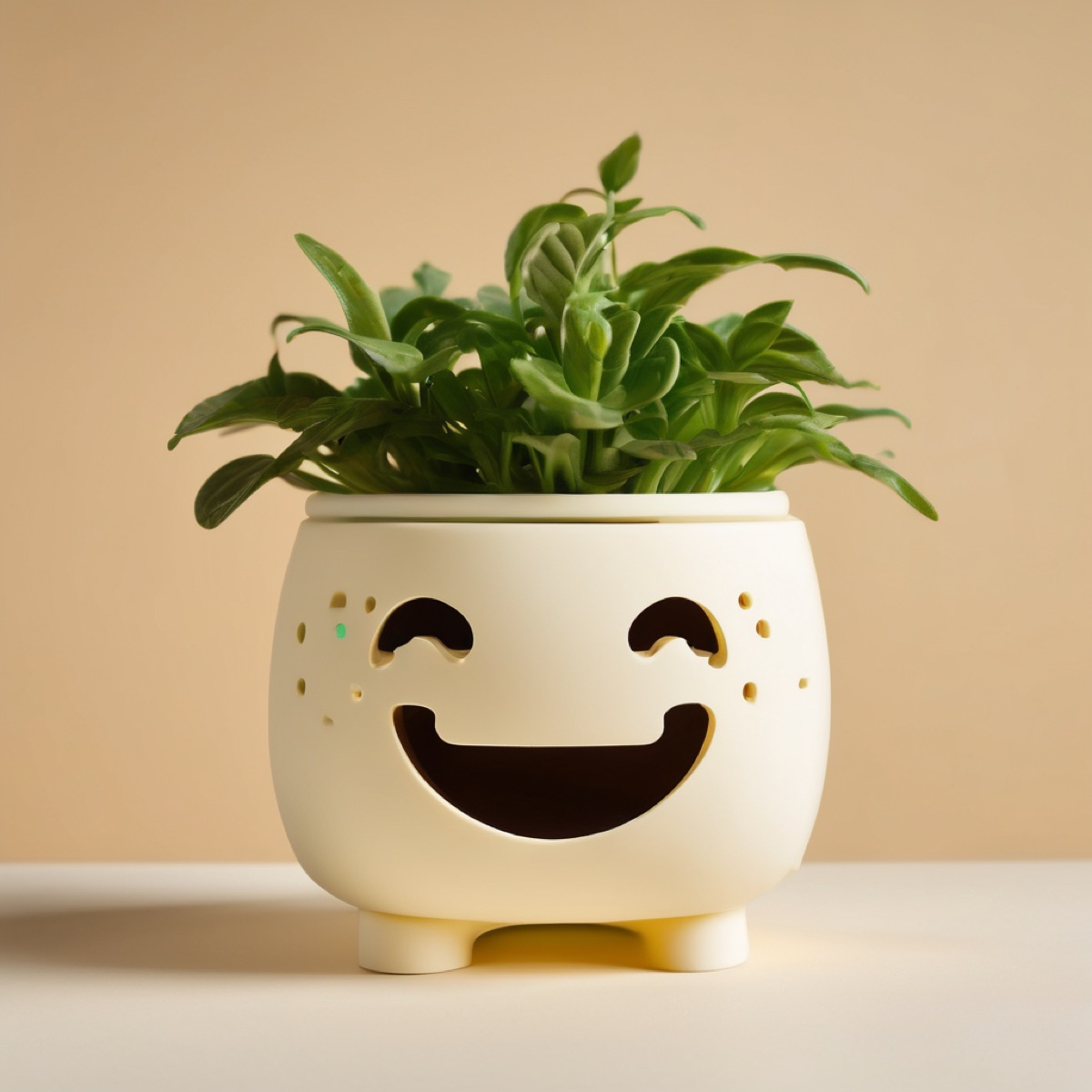 3D-printed Self-Watering Character Pot