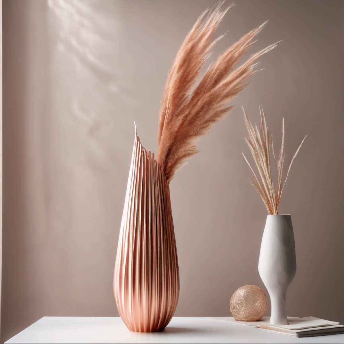 3D-printed Vase-Mode Decorative Vase in silk finish