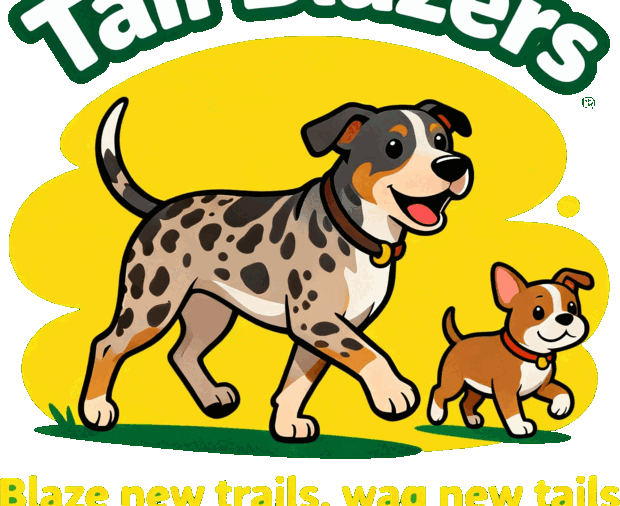 NYC Tailblazers — two illustrated dogs